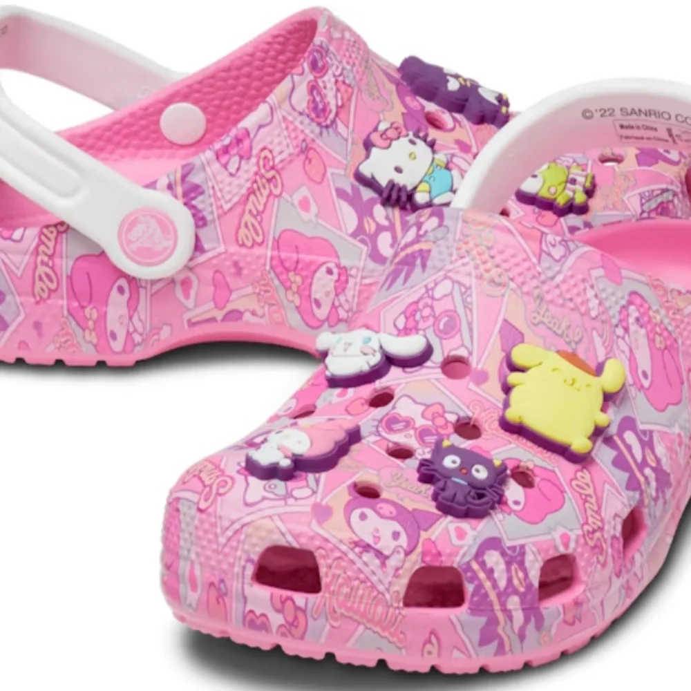 HELLO KITTY AND FRIENDS CLASSIC CLOG TODDLER new